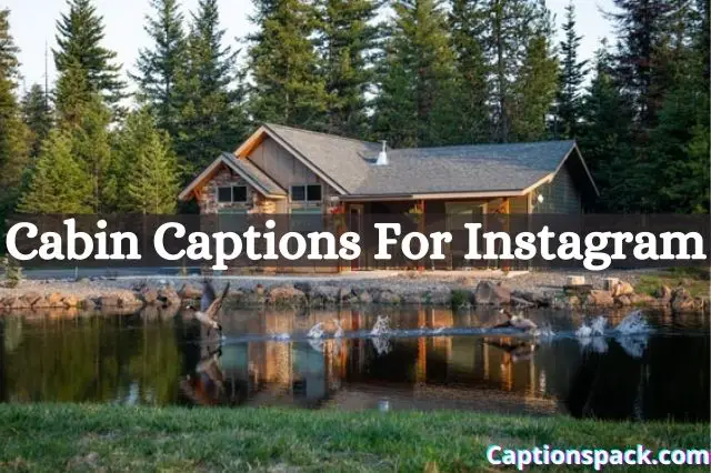 Cabin Captions for Instagram
