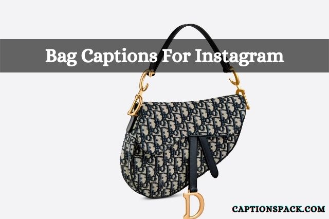 50 + Trending Handbag captions for Instagram