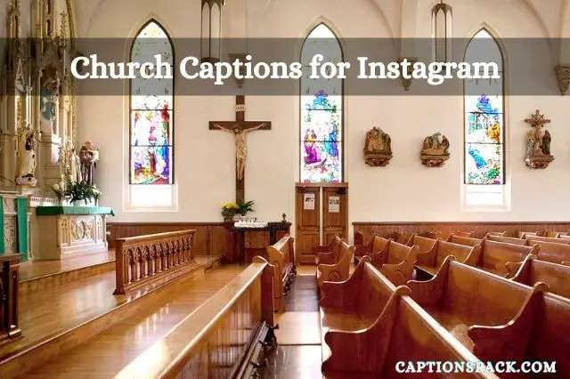 Church captions for Instagram
