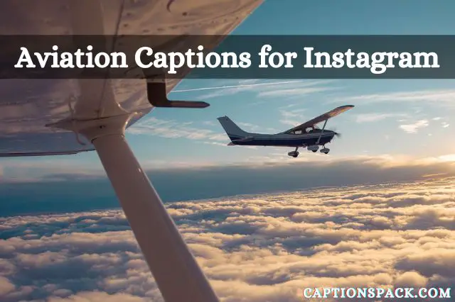 aviation captions for instagram