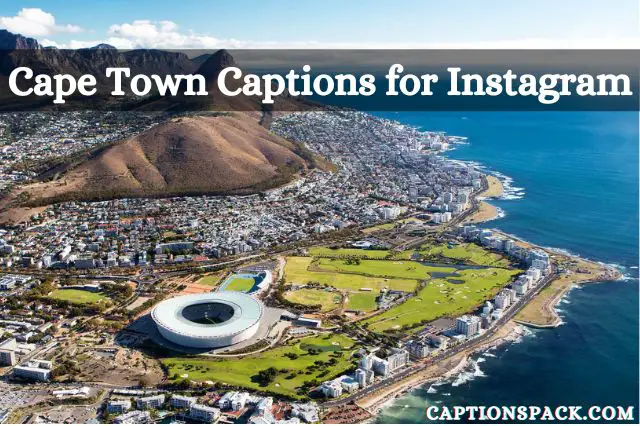 Cape Town Instagram Captions