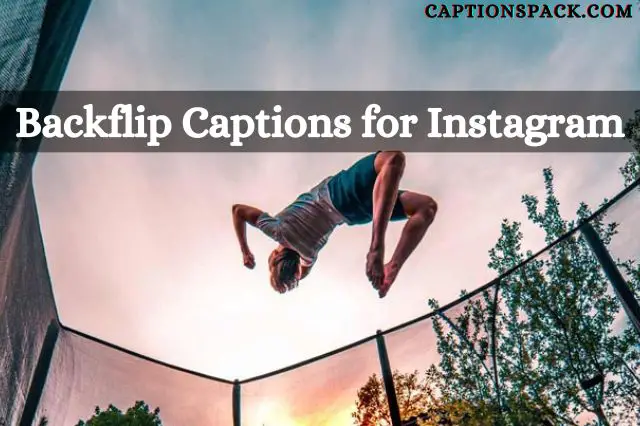 Backflip Captions for Instagram