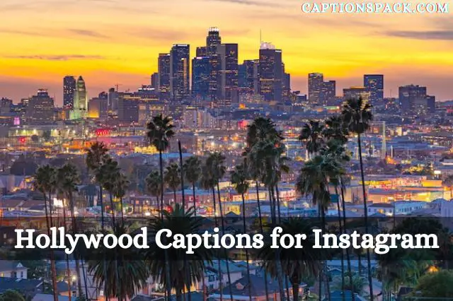Hollywood Captions for Instagram