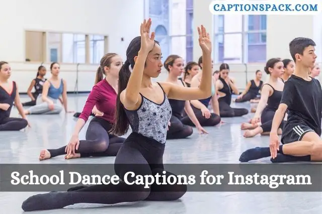 School Dance Captions for Instagram
