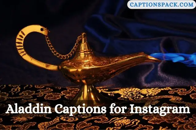 Aladdin Captions for Instagram