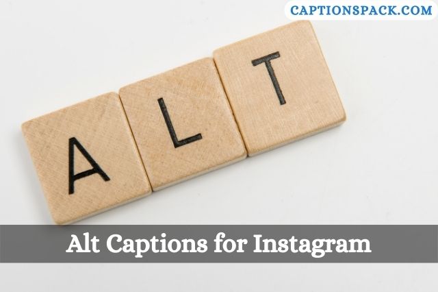 Alt Captions for Instagram