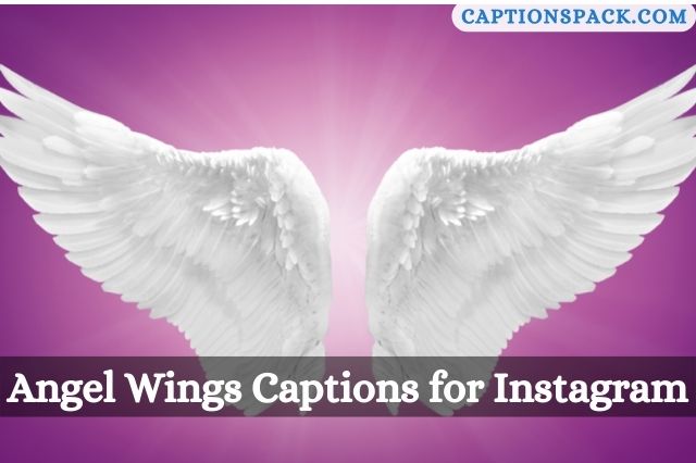 Angel Wings Captions for Instagram