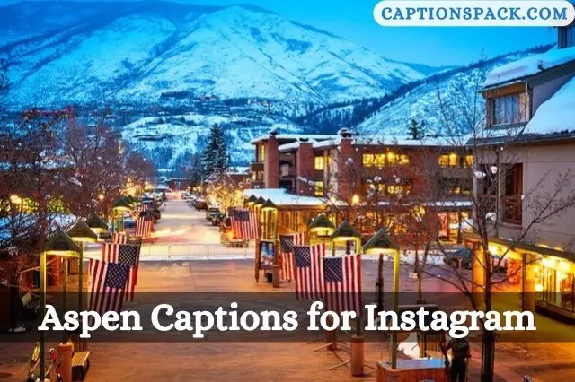 Aspen Captions for Instagram
