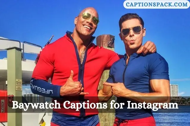 Baywatch Captions for Instagram