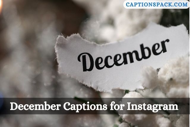 December Captions for Instagram