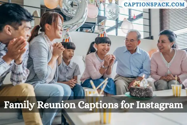 Family Reunion Captions for Instagram
