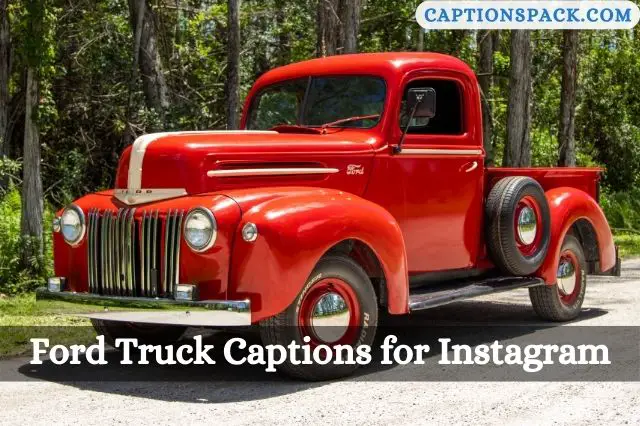 Ford Truck Captions for Instagram