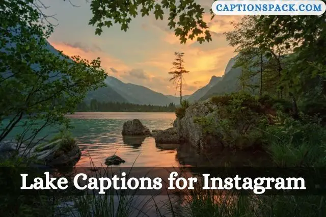 Lake Captions for Instagram
