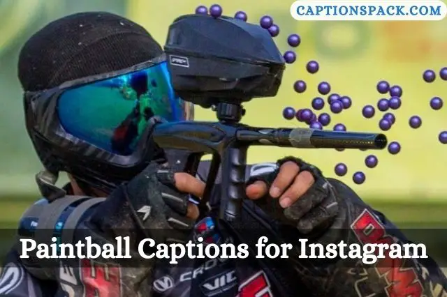 Paintball Captions for Instagram
