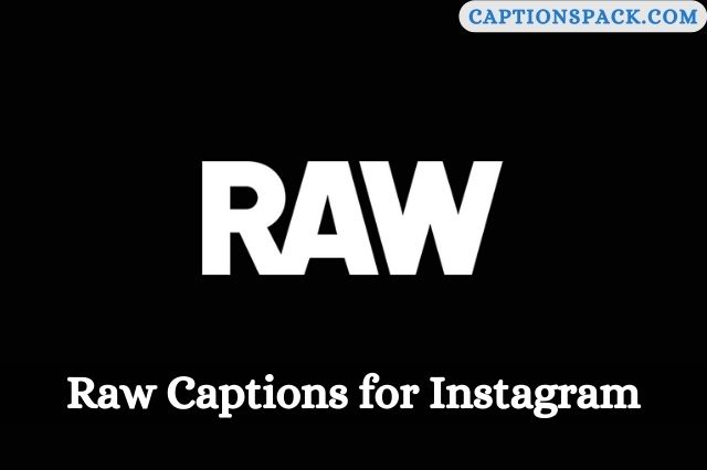 Raw Captions for Instagram