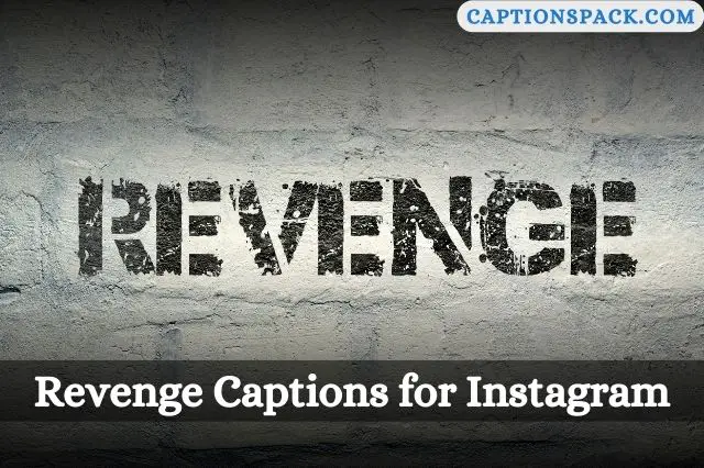 Revenge Captions for Instagram