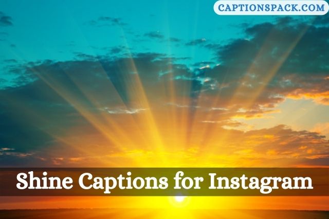 Shine Captions for Instagram