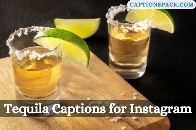 Tequila Captions for Instagram