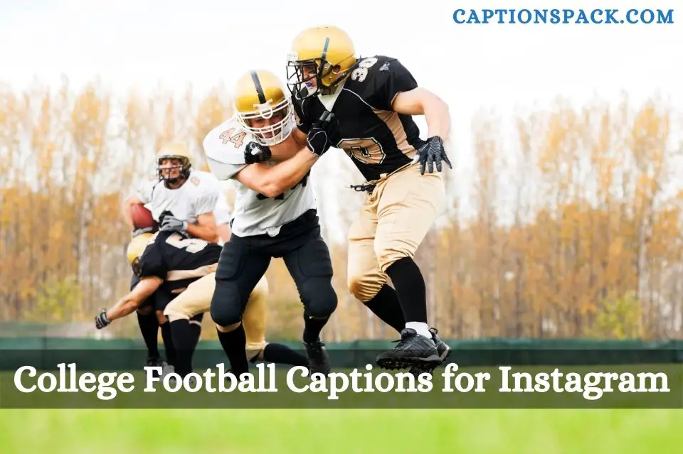 College Football Captions for Instagram
