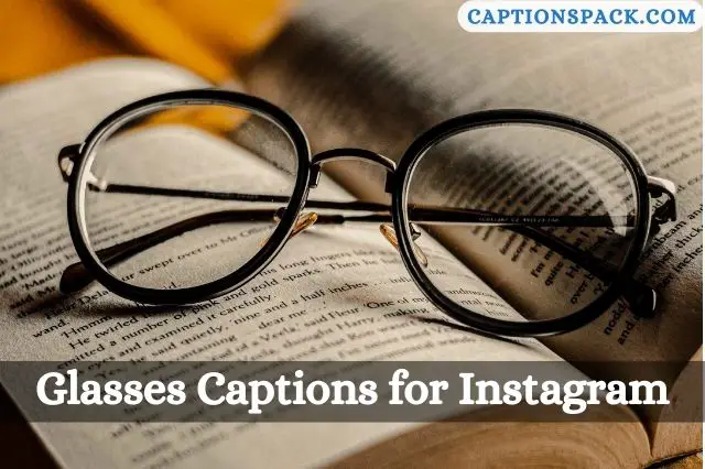 Glasses Captions for Instagram