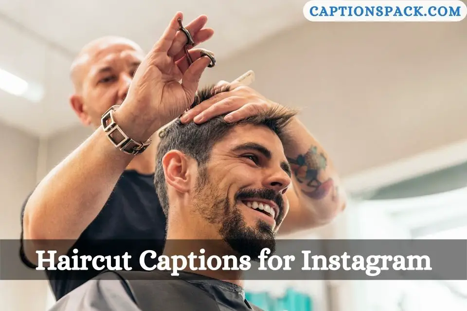 Haircut Captions for Instagram