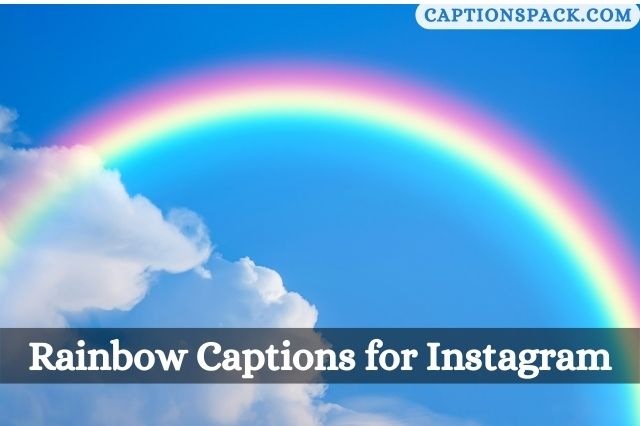 Rainbow Captions for Instagram
