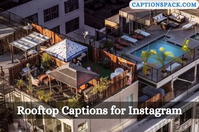 Rooftop Captions for Instagram