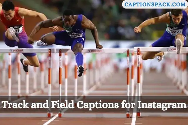 Track and Field captions for Instagram