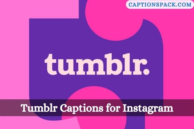 Tumblr Captions for Instagram