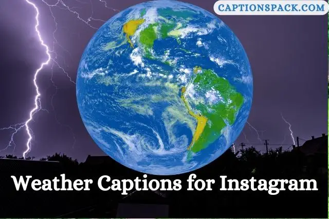Weather Captions for Instagram