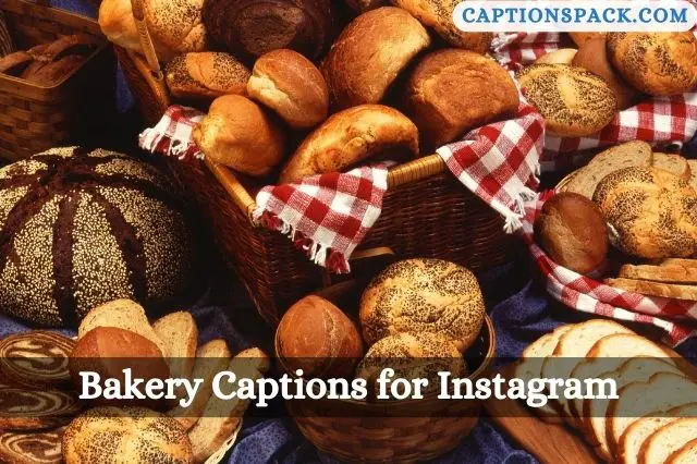 Bakery Captions for Instagram