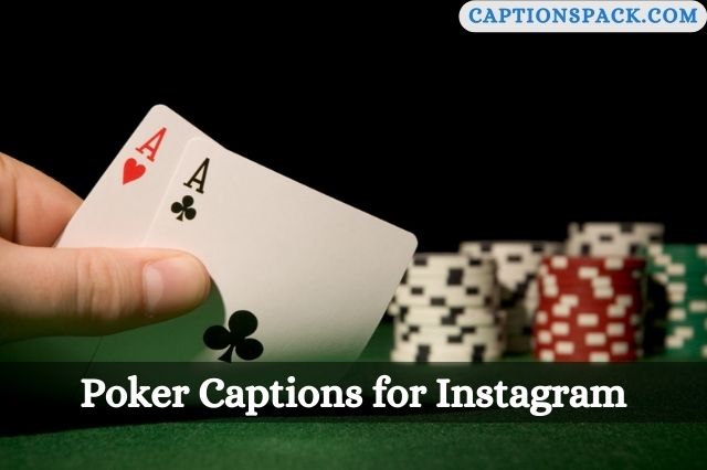 Poker Captions for Instagram