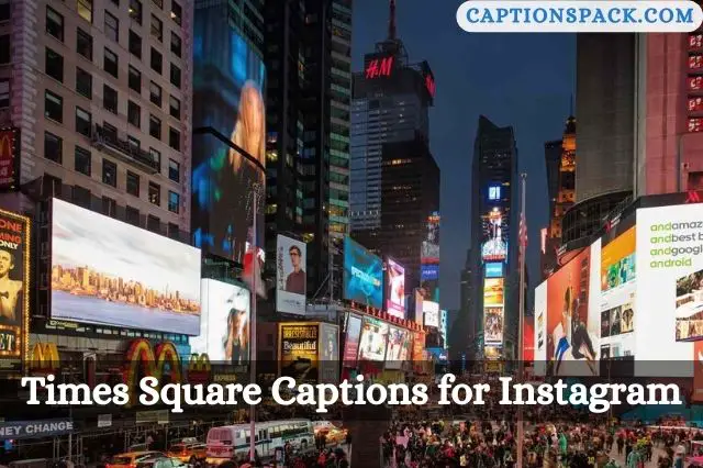 Times Square Captions for Instagram